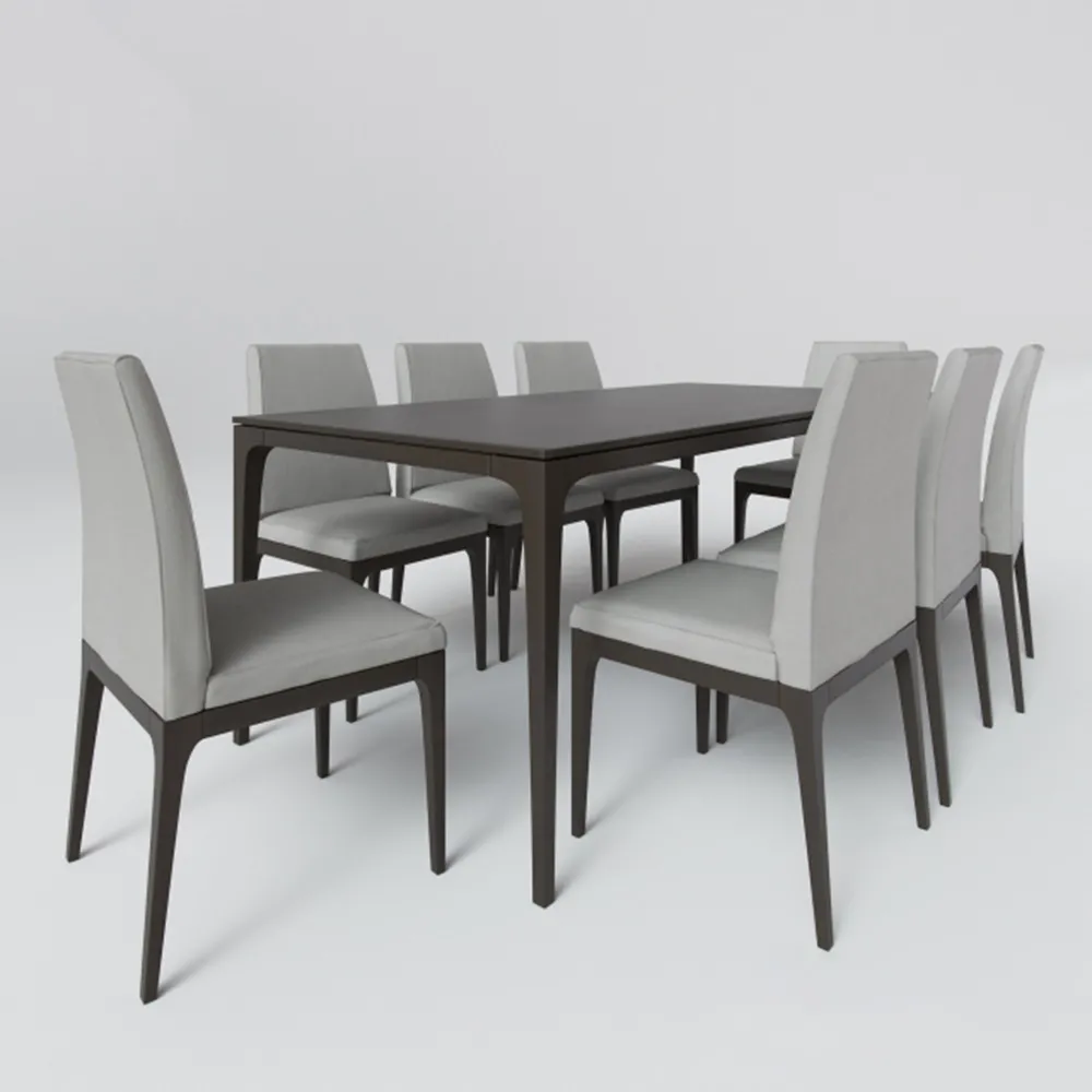 furniture – Lotus office table and chairs 3D Model furniture – Lotus office table and chairs 3D Model