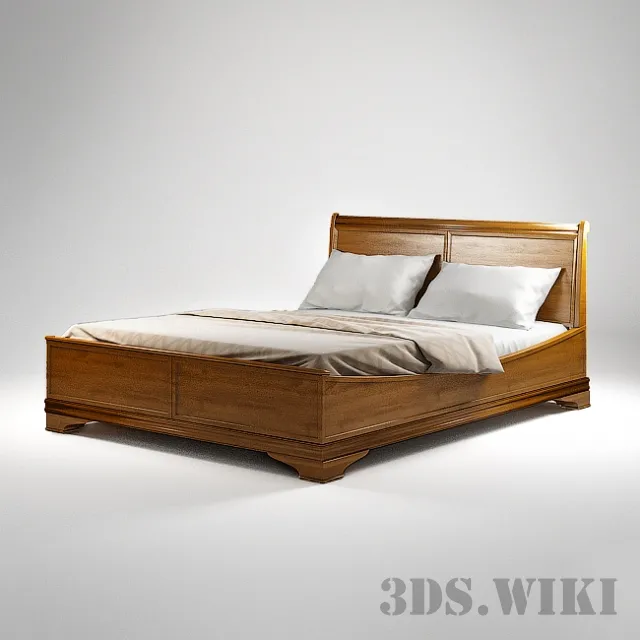 furniture – Louis Philippe Selva Bed – Timeless Beauty Collection 3D Model furniture – Louis Philippe Selva Bed – Timeless Beauty Collection 3D Model