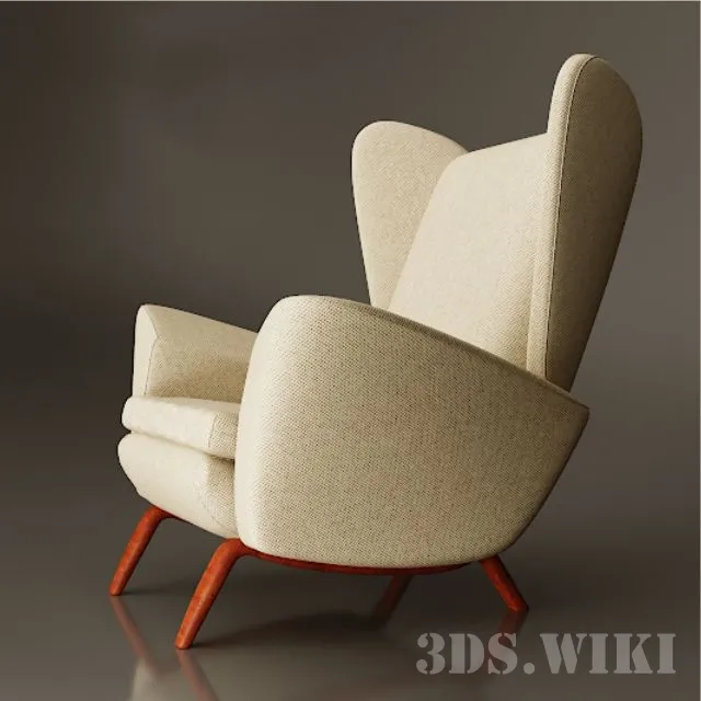 furniture – Lounge Chair by Howard Keith 3D Model