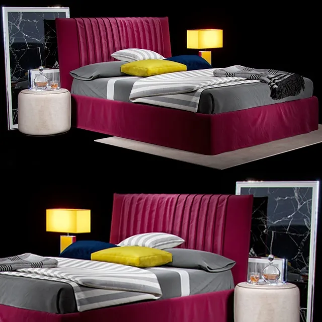 furniture – Lovely big bed 29 3D Model furniture – Lovely big bed 29 3D Model