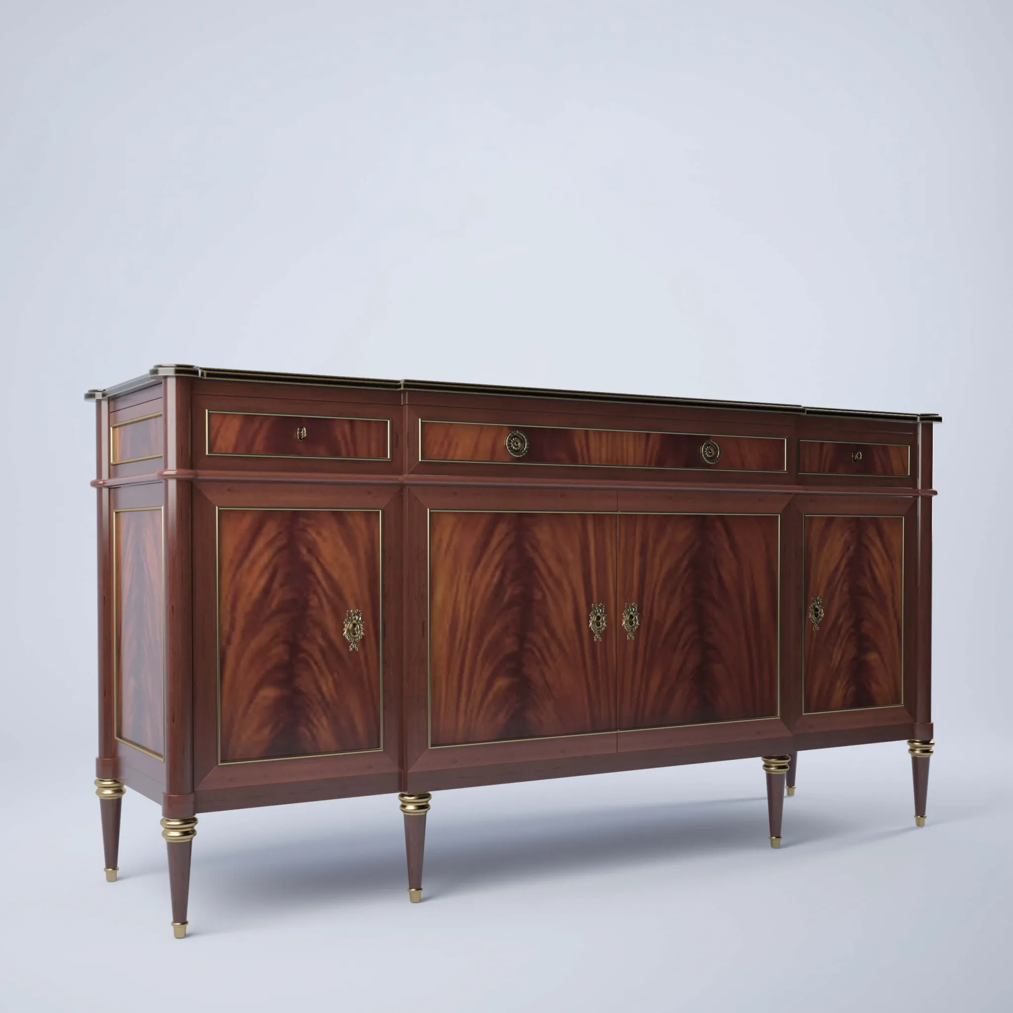 furniture – Low cabinet 004 3D Model furniture – Low cabinet 004 3D Model