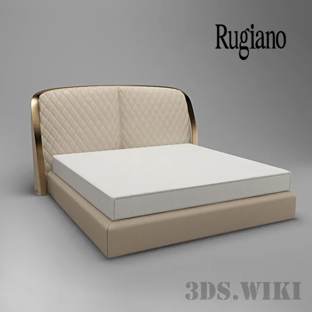 furniture – Madam Rugiano bed 3D Model furniture – Madam Rugiano bed 3D Model