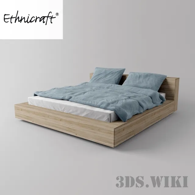 furniture – Madra Ethnicraft Bed 3D Model