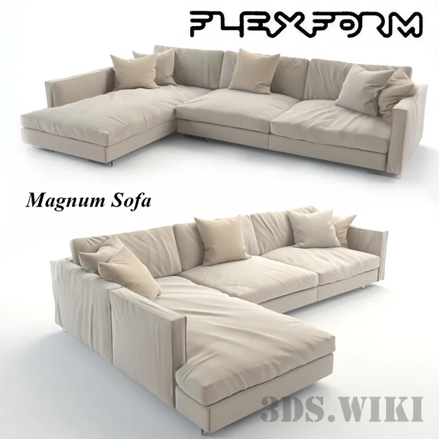 furniture – Magnum Sofa 3D Model