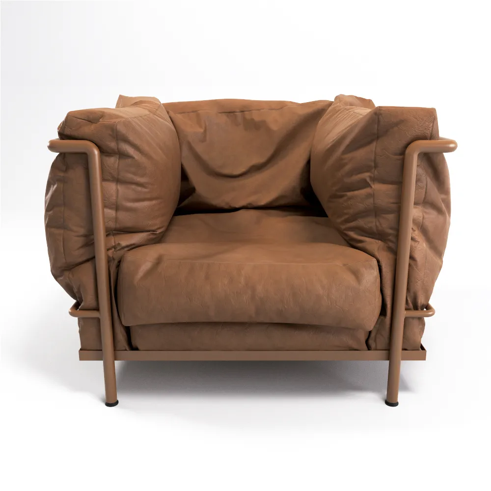 furniture – Maison la Roche armchair 56 3D Model