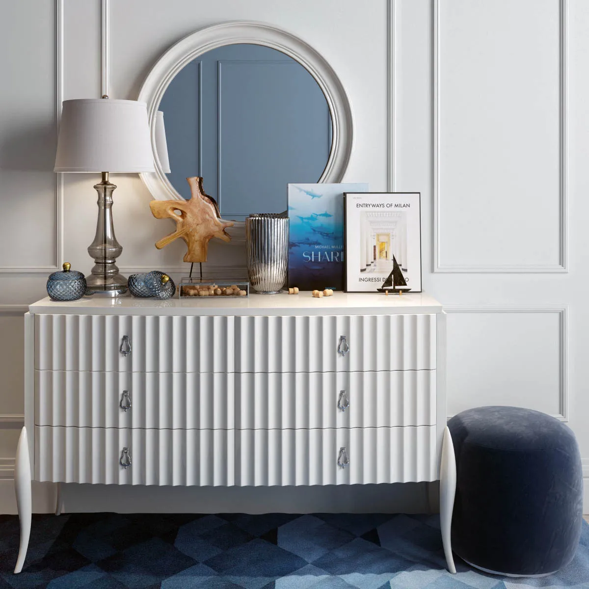 furniture – Marine Art Deco Collection 3D Model furniture – Marine Art Deco Collection 3D Model