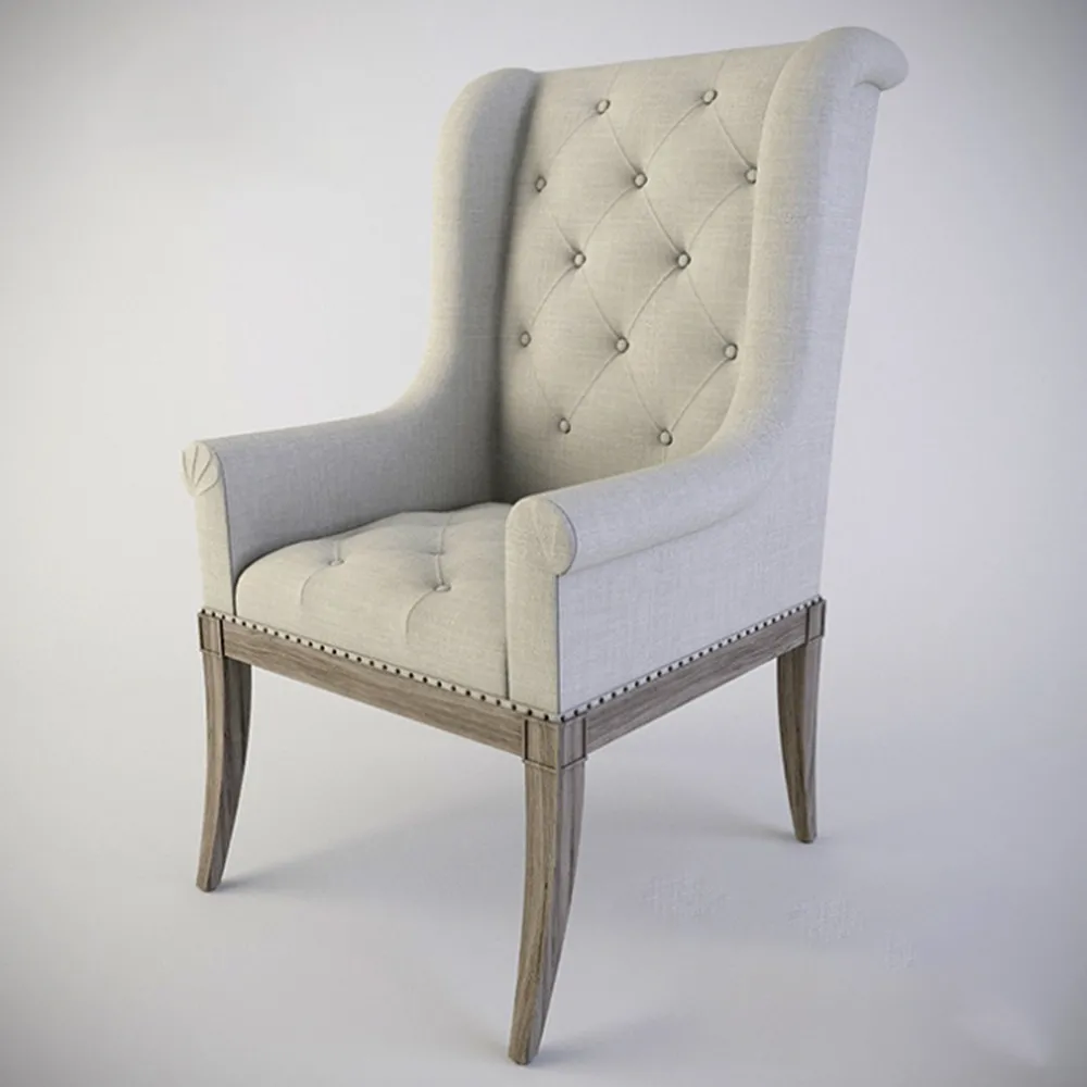 furniture – Marquesa Host Dining Armchair 3D Model