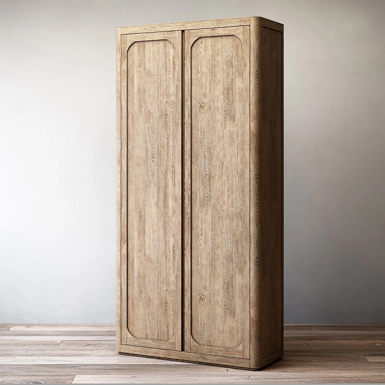 furniture – Martens Panel Double-Door Cabinet 3D Model