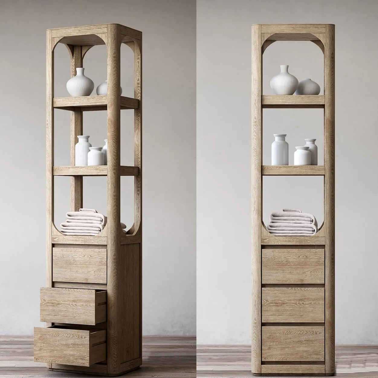 furniture – Martens Tall  Batch  cabinet 3D Model