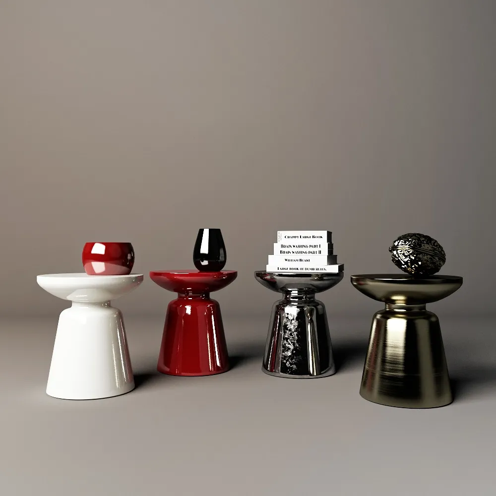 furniture – Martini decorative tables 5 3D Model