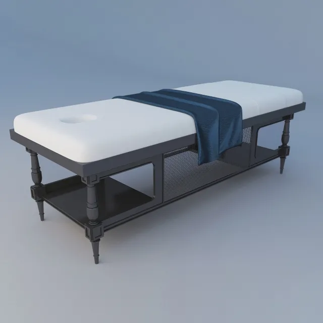 furniture – Massage bed 2 3D Model furniture – Massage bed 2 3D Model