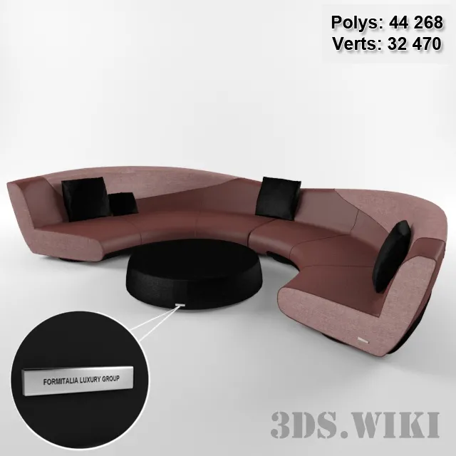 furniture – MBS 009 Formitalia 3D Model