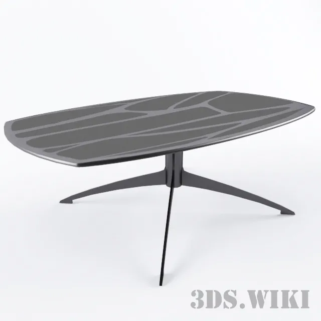 furniture – Mercedes Benz large coffee table (2013) 3D Model