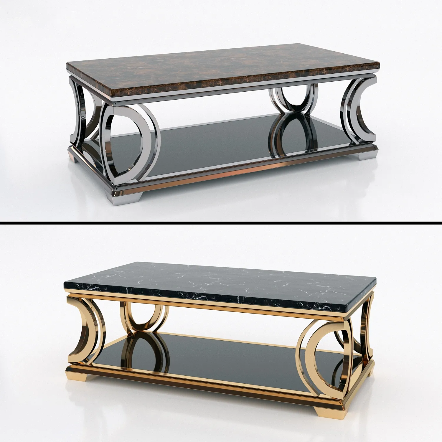 furniture – Meridiani low tables 7 3D Model