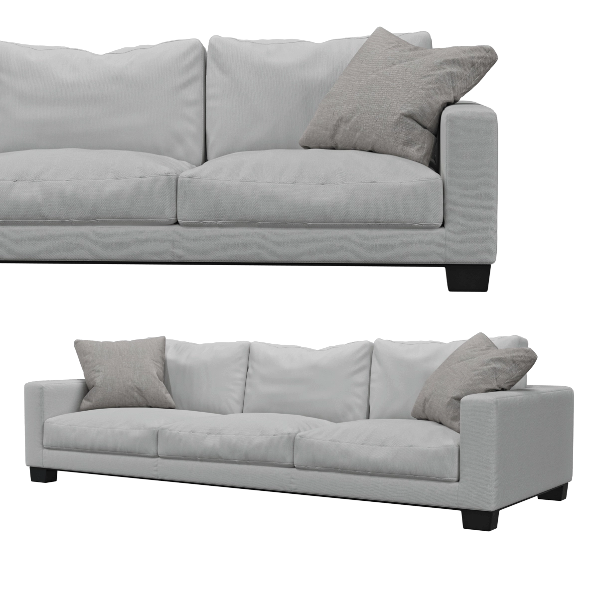 furniture – Meridiani Queen sofa 3D Model furniture – Meridiani Queen sofa 3D Model