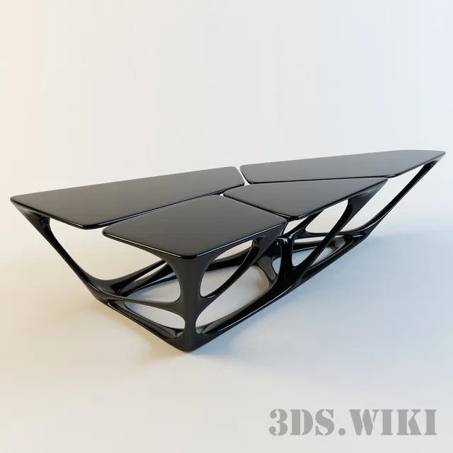 furniture – Mesa Designer Coffee Table by Zaha Hadid 3D Model