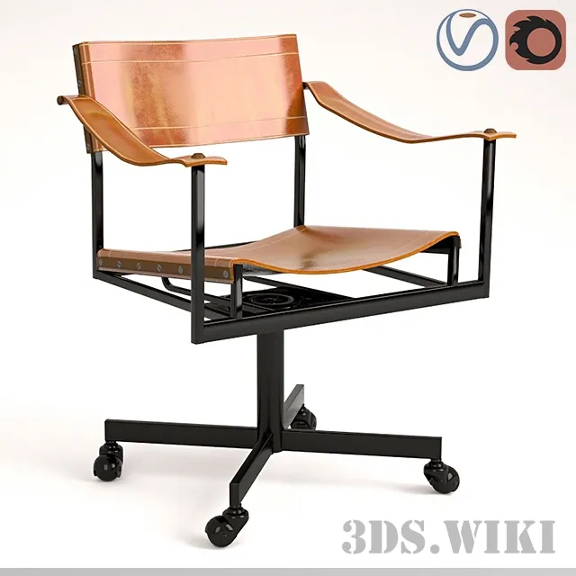 furniture – Mid Century office chair 3D Model furniture – Mid Century office chair 3D Model