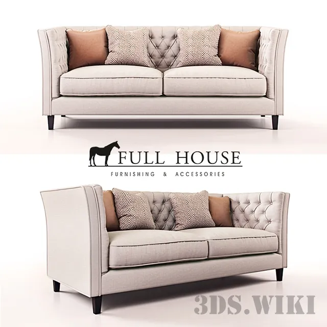 furniture – Milton Sofa 3D Model