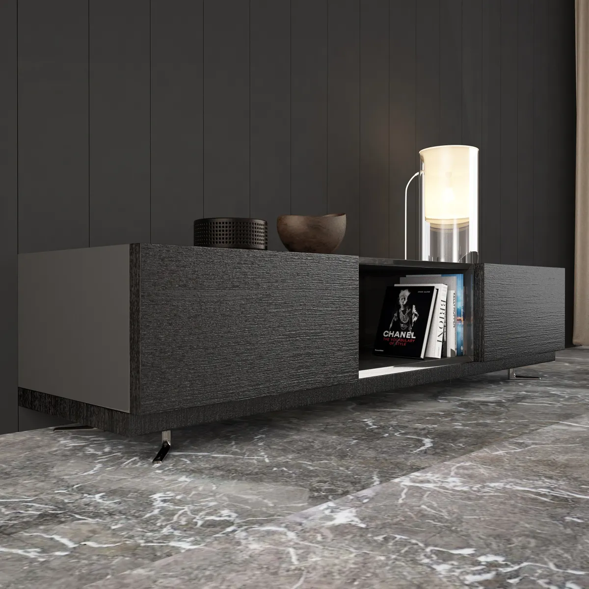 furniture – Minotti Connors sideboard 3D Model furniture – Minotti Connors sideboard 3D Model