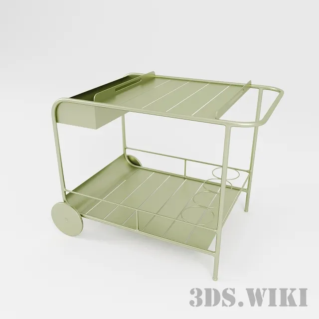 furniture – Mobile bar LUXEMBOURG 3D Model