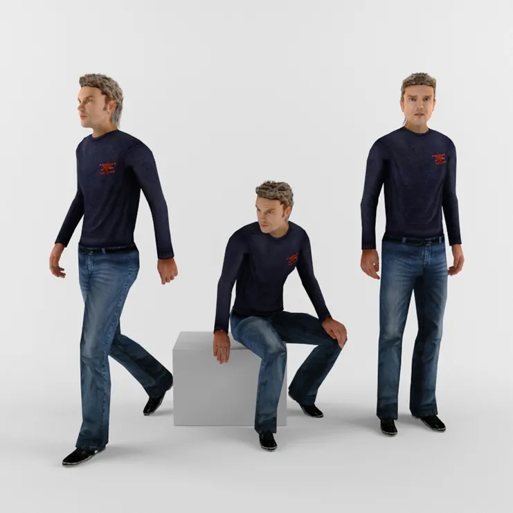 furniture – Model of boys 89 3D Model