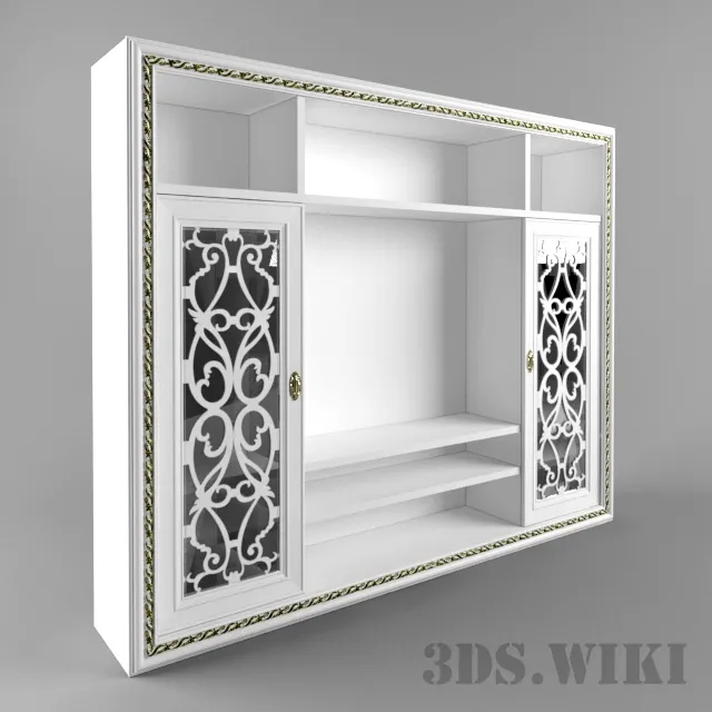 furniture – Modenese Gastone Serena Library 3D Model furniture – Modenese Gastone Serena Library 3D Model