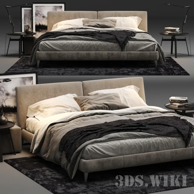 furniture – Modern Bed 3D Model furniture – Modern Bed 3D Model