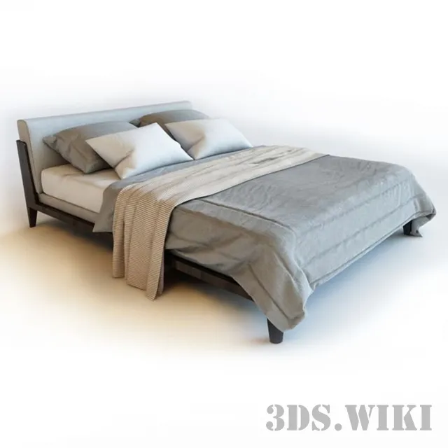 furniture – Modern bed 3D Model furniture – Modern bed 3D Model