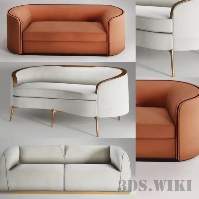 furniture – Modern Leather Sofa 3D Model furniture – Modern Leather Sofa 3D Model
