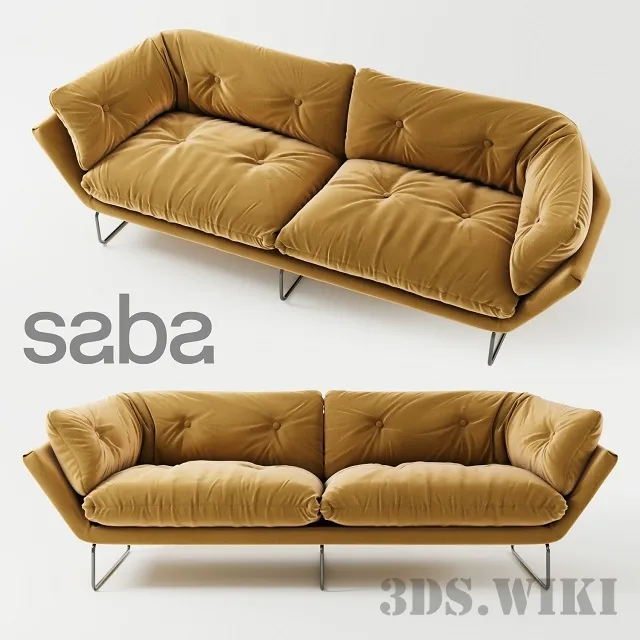furniture – Modern New York Suite Sofa by Saba Italia 3D Model furniture – Modern New York Suite Sofa by Saba Italia 3D Model