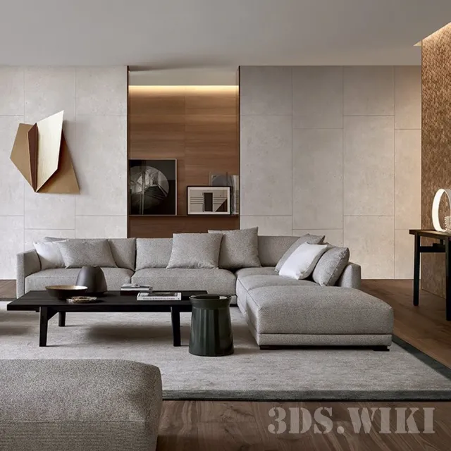 furniture – Modern set 3D Model