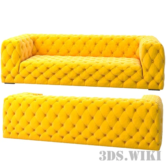 furniture – Modern soft sofa 3D Model