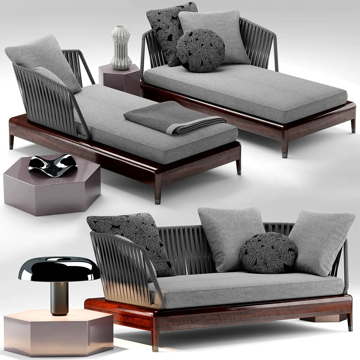 furniture – Modular sofa 05 3D Model furniture – Modular sofa 05 3D Model