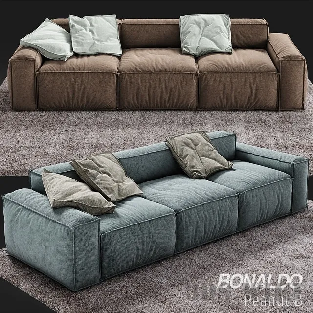 furniture – Modular sofa Peanut B Bonaldo 3D Model