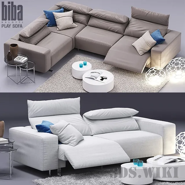 furniture – Modular sofa set 3D Model furniture – Modular sofa set 3D Model