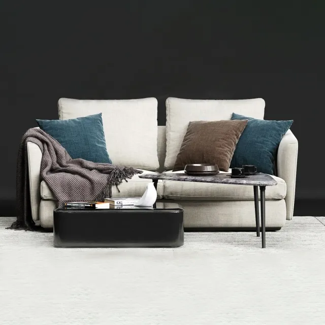 furniture – Molteni and C Sloane sofa 3D Model furniture – Molteni and C Sloane sofa 3D Model
