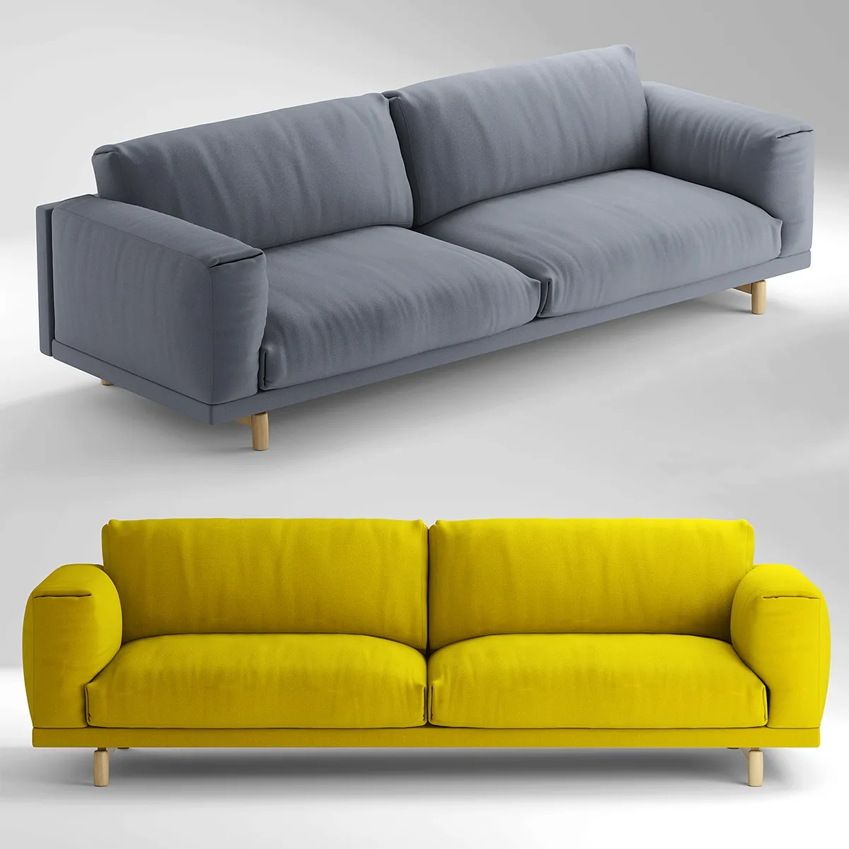 furniture – Muuto sofa 123 3D Model furniture – Muuto sofa 123 3D Model