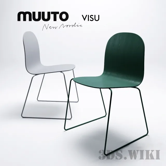 furniture – Muuto Visu chair 3D Model