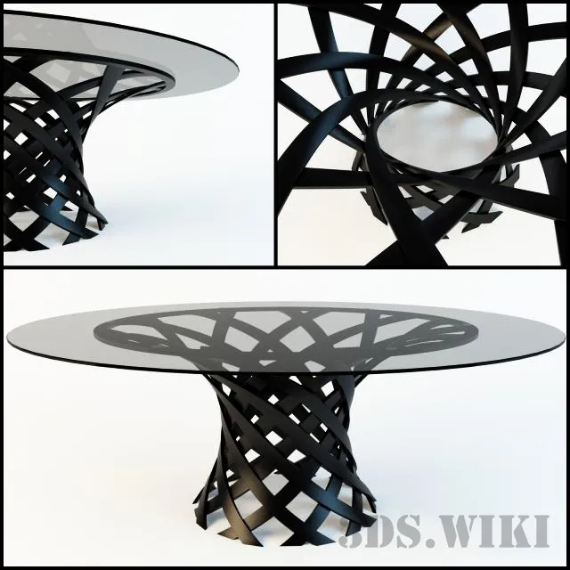 furniture – Nasa Emmemobili table 3D Model
