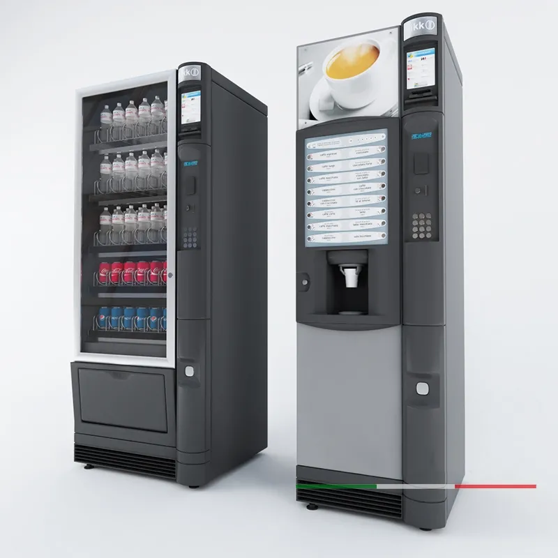 furniture – Necta Kikko Vending and Snack Machine 3D Model