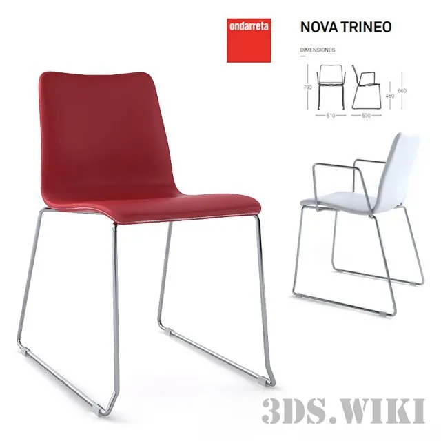 furniture – Nova Trineo chair 3D Model furniture – Nova Trineo chair 3D Model