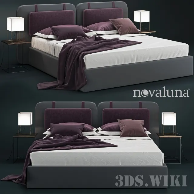 furniture – Novaluna SOUND bed 3D Model furniture – Novaluna SOUND bed 3D Model
