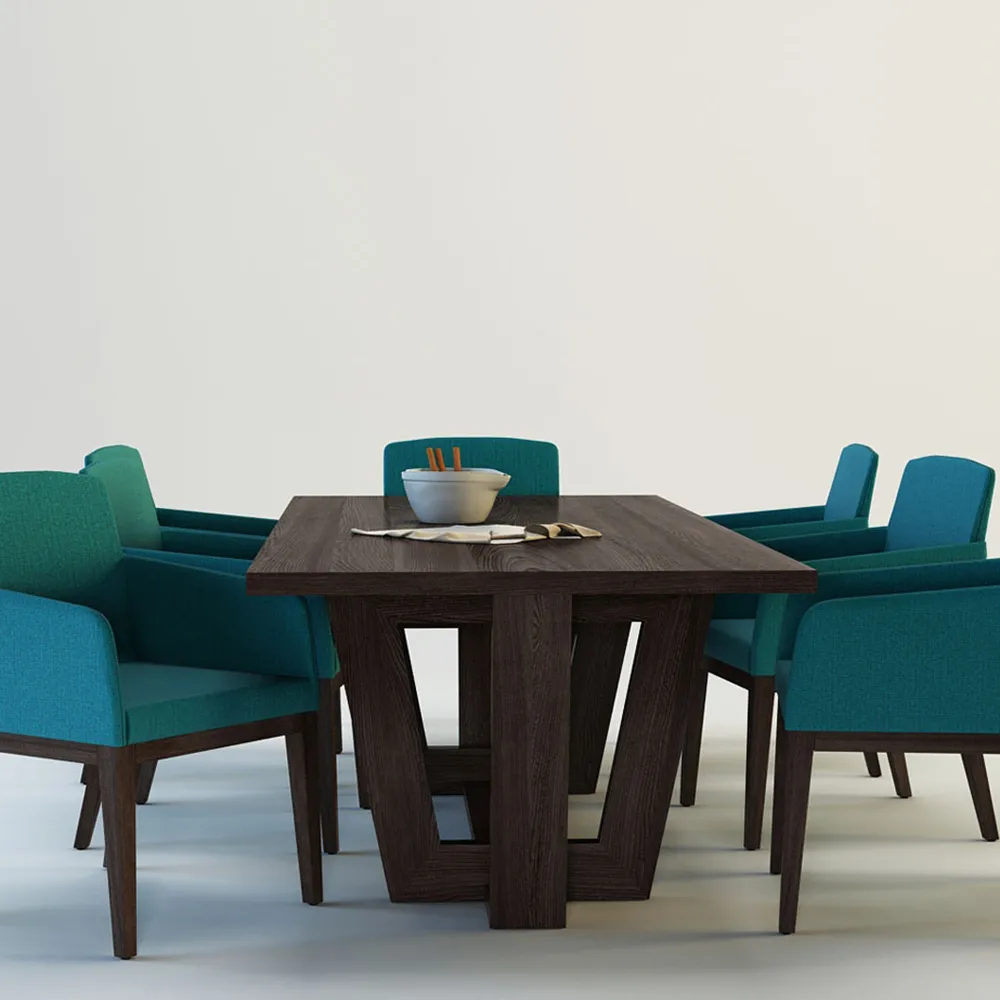 furniture – Novamobili table and chairs 3D Model