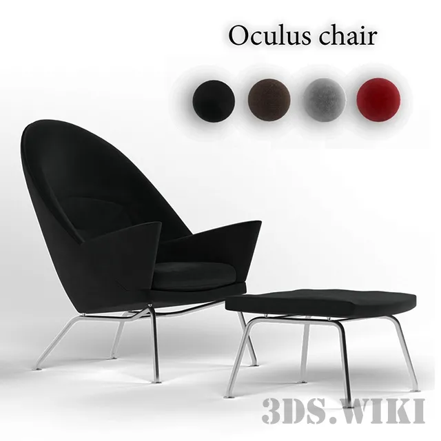 furniture – Oculus designer Chair 3D Model