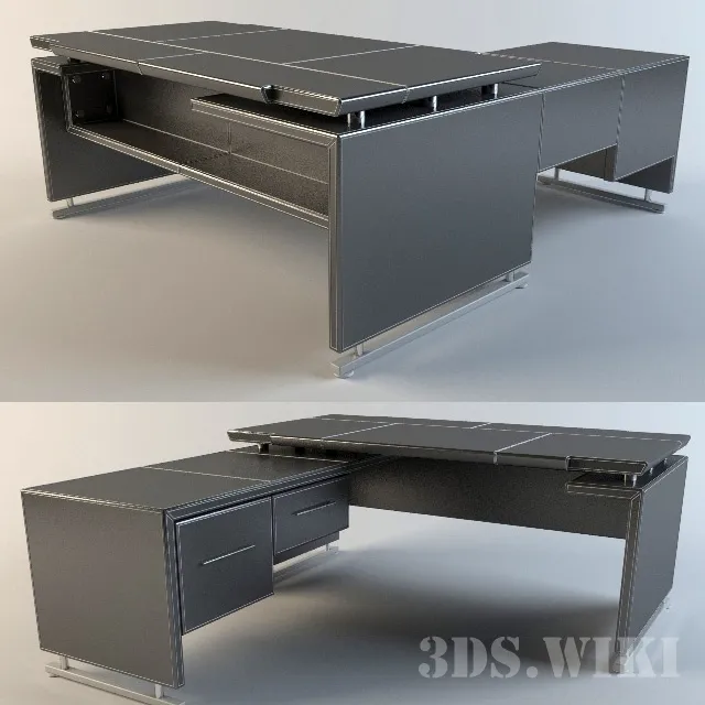 furniture – Office desk 3D Model