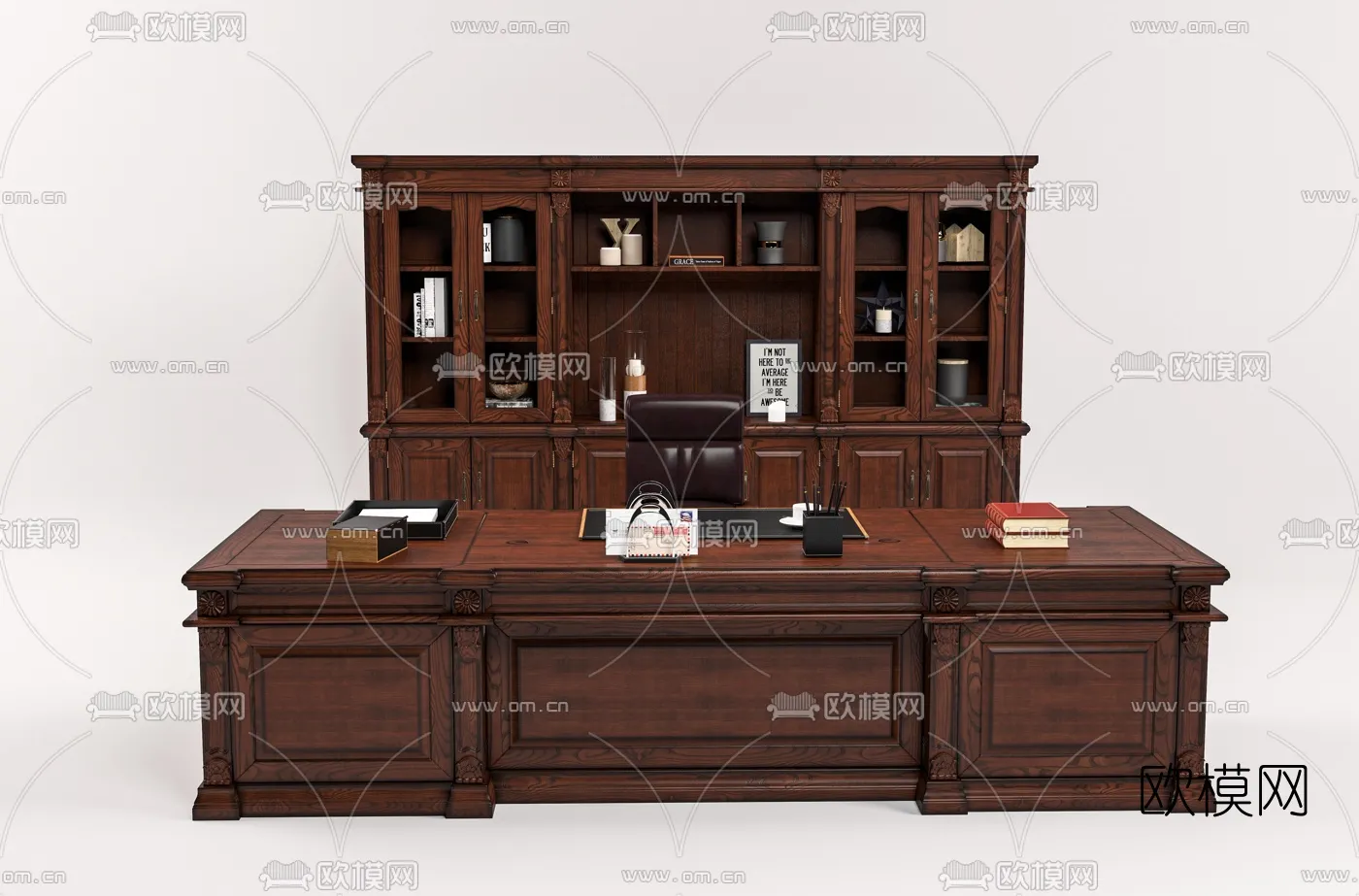 FURNITURE – OFFICE – VRAY / CORONA – 3D MODEL – 005