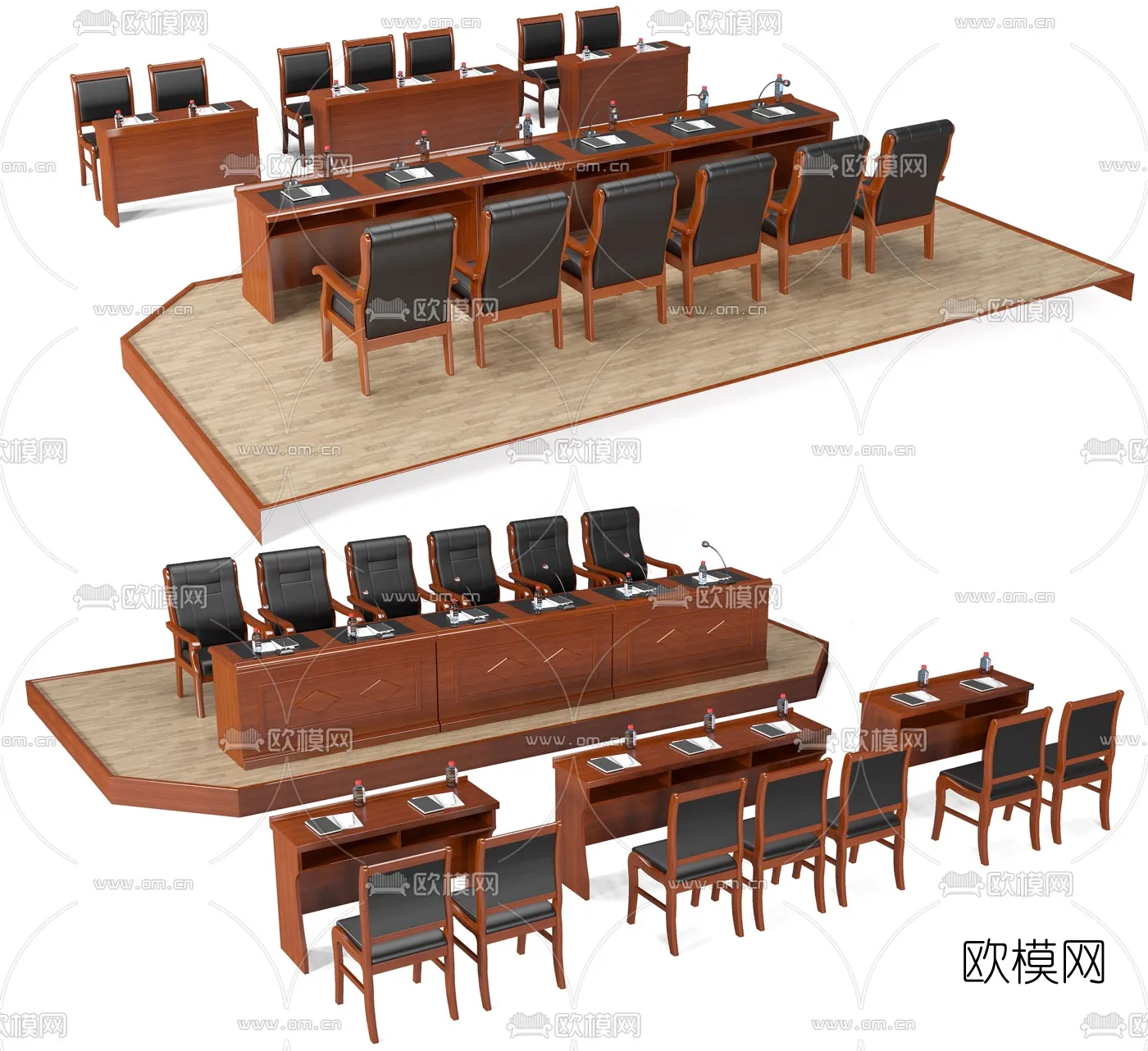 FURNITURE - OFFICE - VRAY / CORONA - 3D MODEL - 025 - 3DSKY Decor Helper