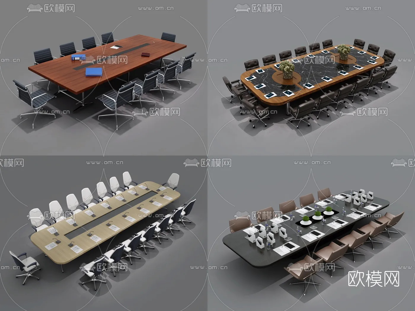 FURNITURE - OFFICE - VRAY / CORONA - 3D MODEL - 044 - 3DSKY Decor Helper