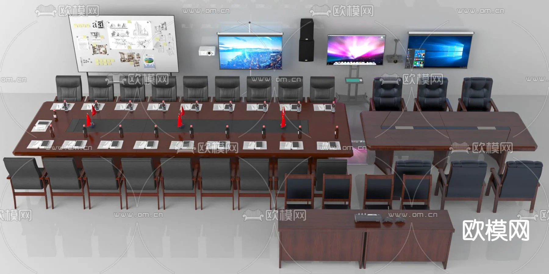 FURNITURE – OFFICE – VRAY / CORONA – 3D MODEL – 059