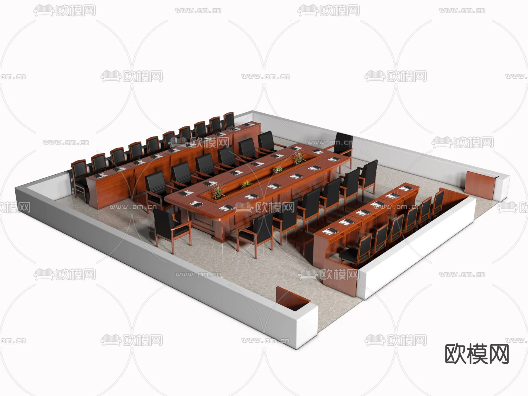 FURNITURE – OFFICE – VRAY / CORONA – 3D MODEL – 070